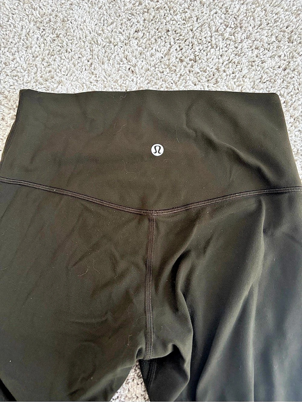 lululemon Align High-Rise Pant Olive Green Leggings